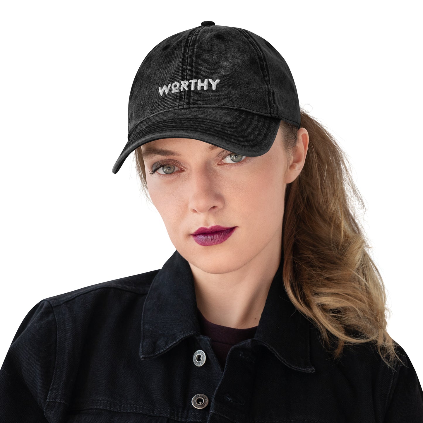 Worthy- Vintage Cap