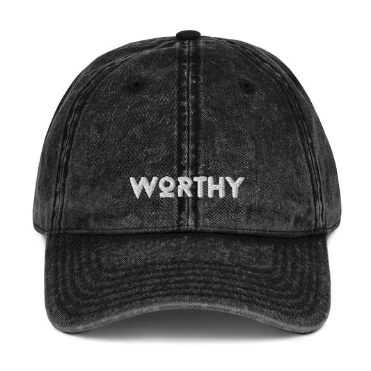 Worthy- Vintage Cap